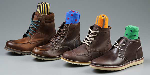 Crevo Shoes Paired with Socks